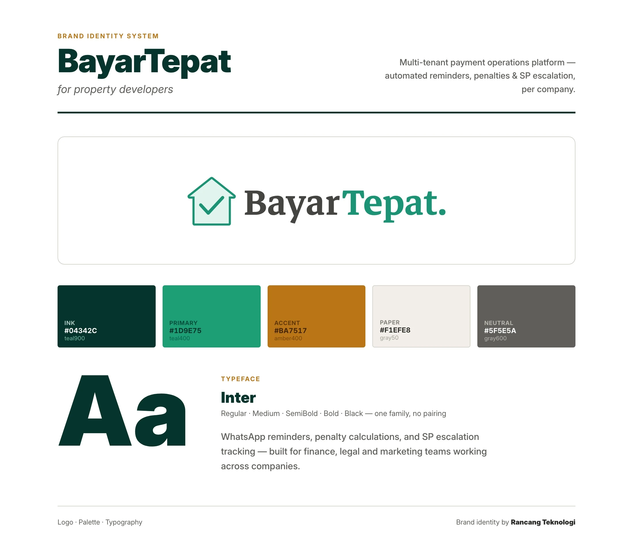BayarTepat brand system
